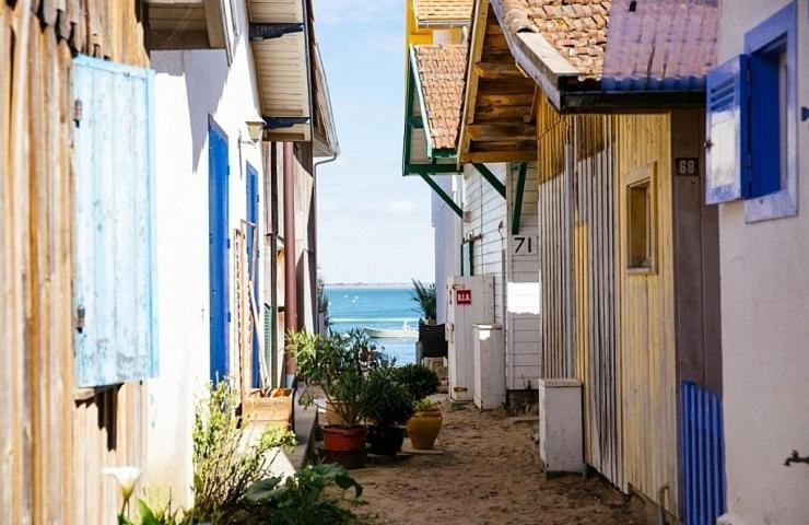 Tiny House Famille Nature Cap Ferret Claouey Exterior foto
